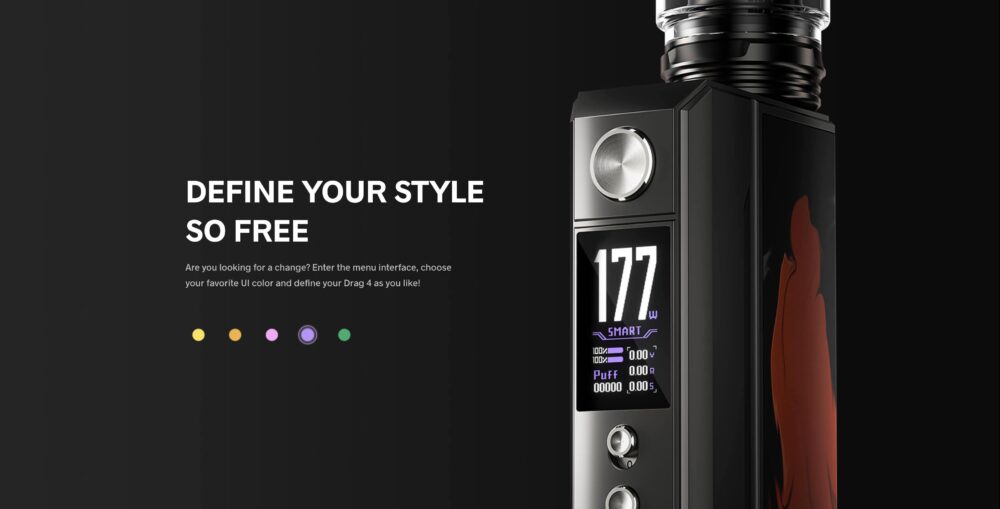 VOOPOO DRAG 4 MOD KIT