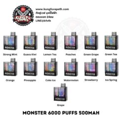 Monster 6000 Puffs