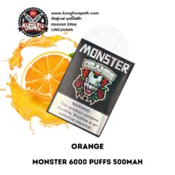 Monster 6000 Puffs Orange