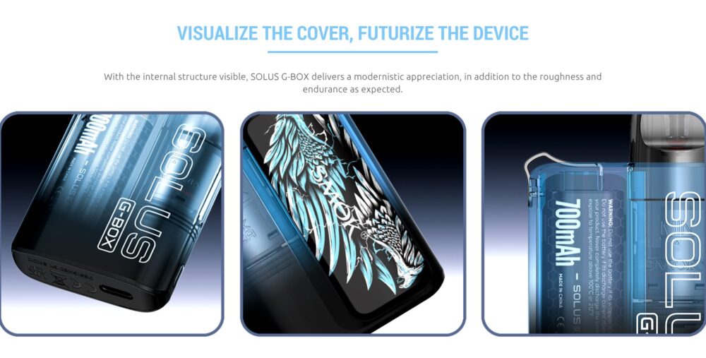 Solus G-Box Visualize The Cover Futurize The Device