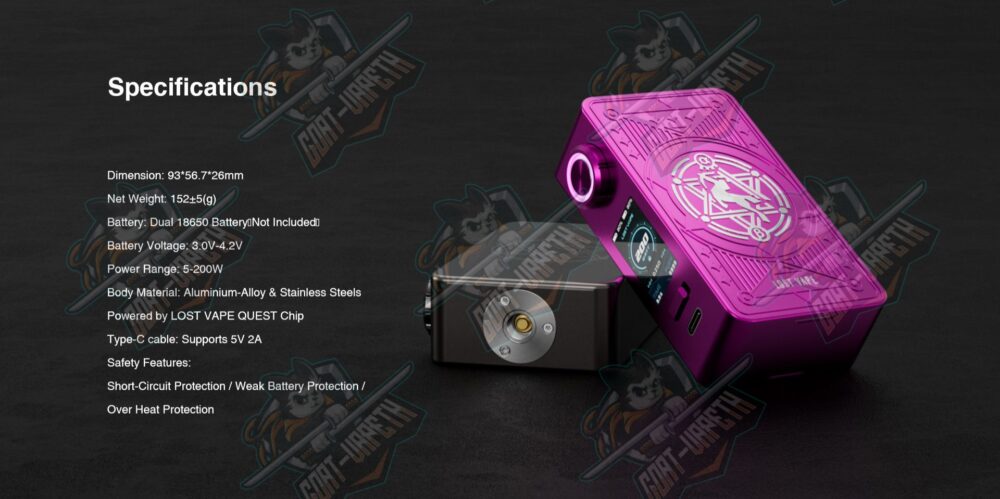 Specifications