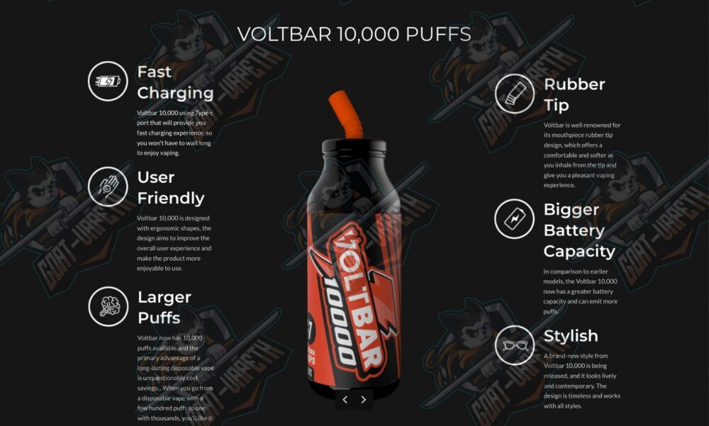 Voltbar 10K Specifications
