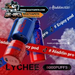 Aladdin Pro More Enjoy 6000 Puffs Lychee