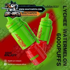 Aladdin Pro More Enjoy 6000 Puffs Lychee Watermelon