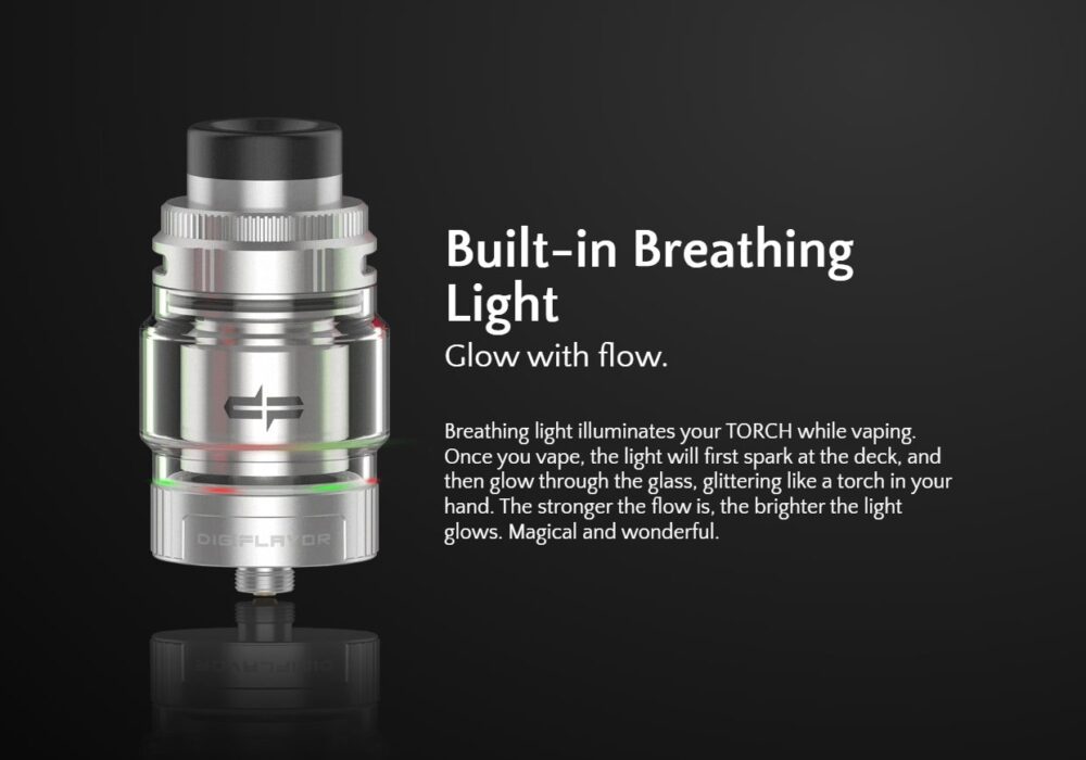 Torch RTA Built-in Breathing Light