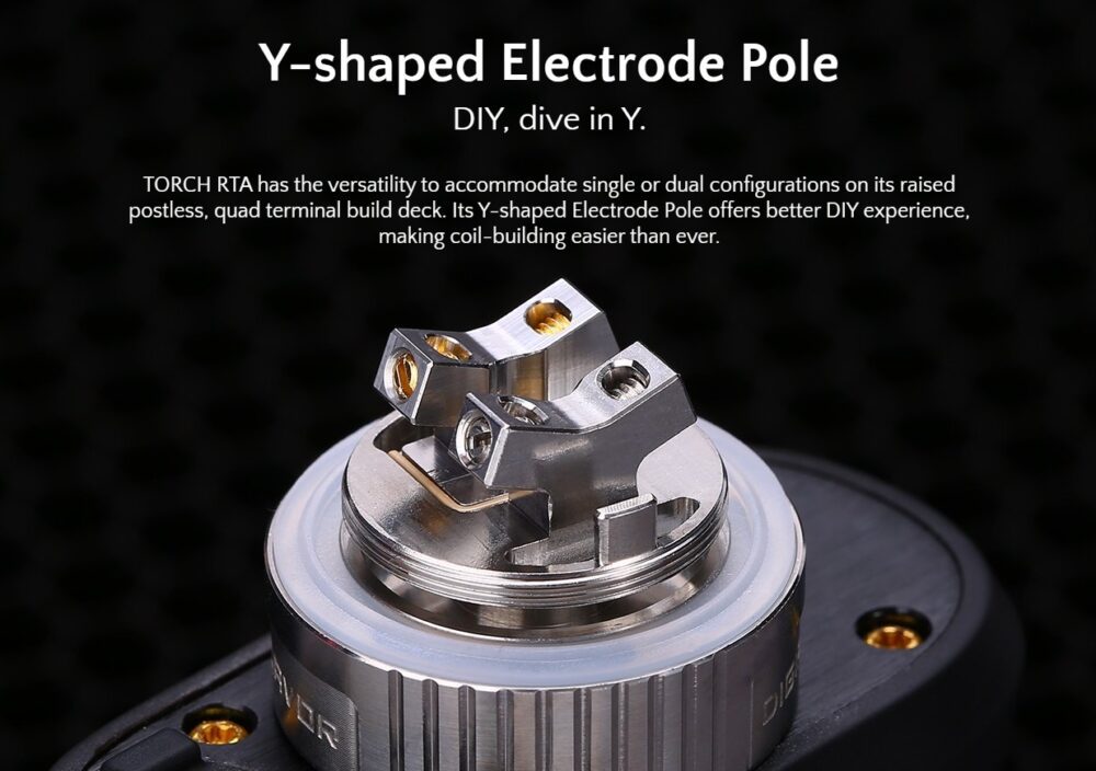 Torch RTA Y-shaped Electrode Pole