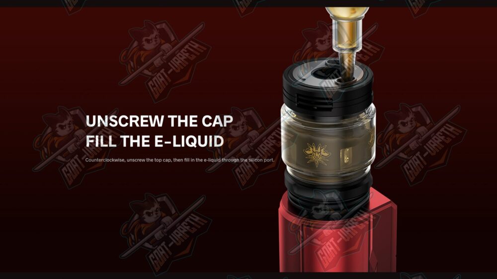 Unscrew The Cap Fill The E Liquid