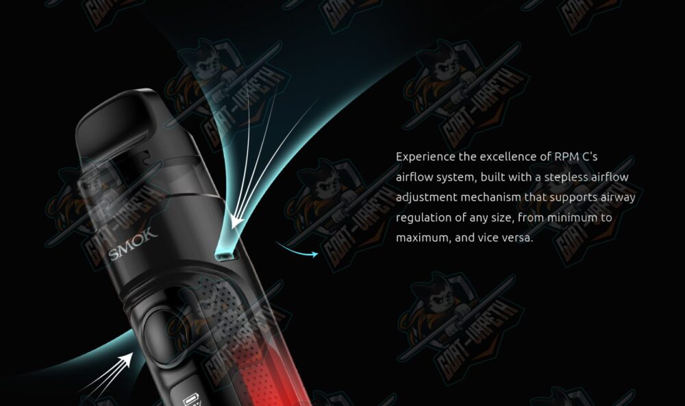 Versatile Stepless Airflow Control