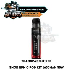 Smok RPM C Pod Kit Transparent Red