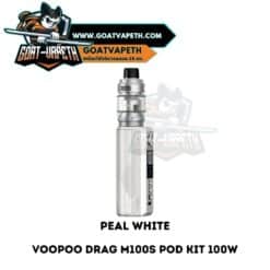 Voopoo Drag M100S Pod Kit Peal White