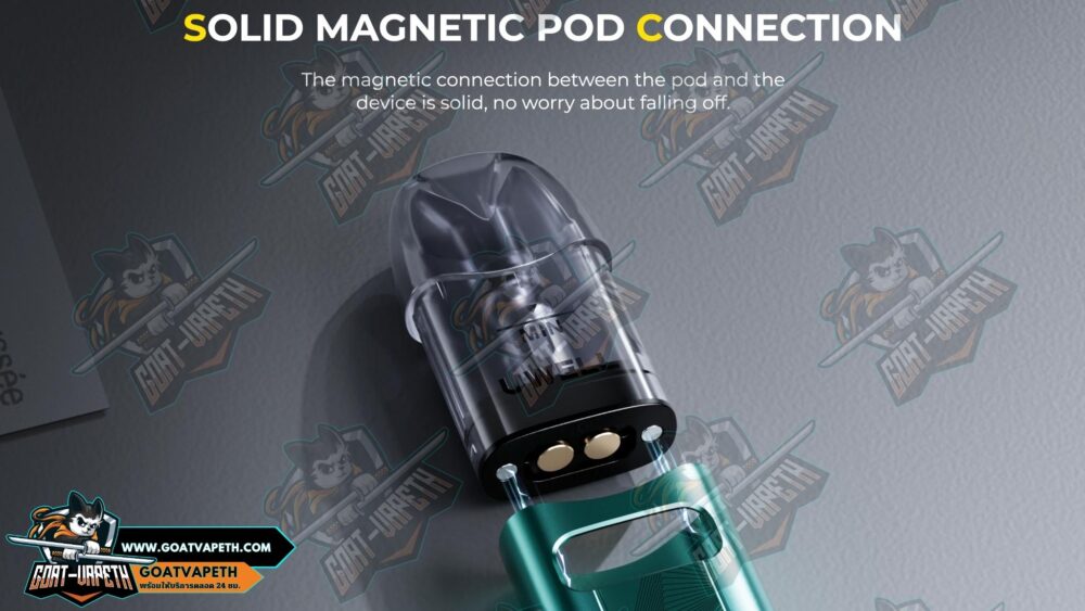 Solid Magnetic Pod Connection