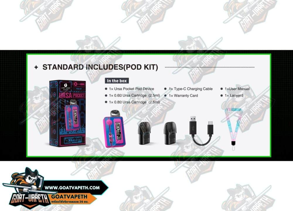 Ursa Pocket Package List