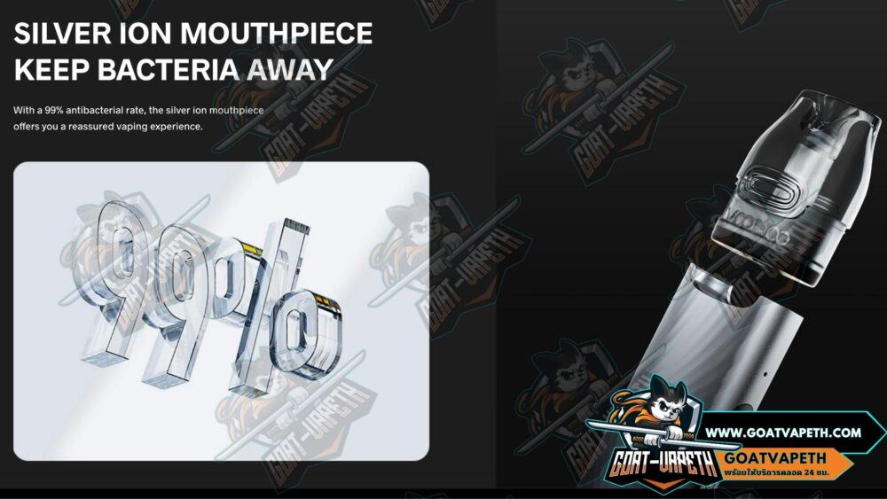 Silver Ion Mouthpiece Keep Bacteria Away
