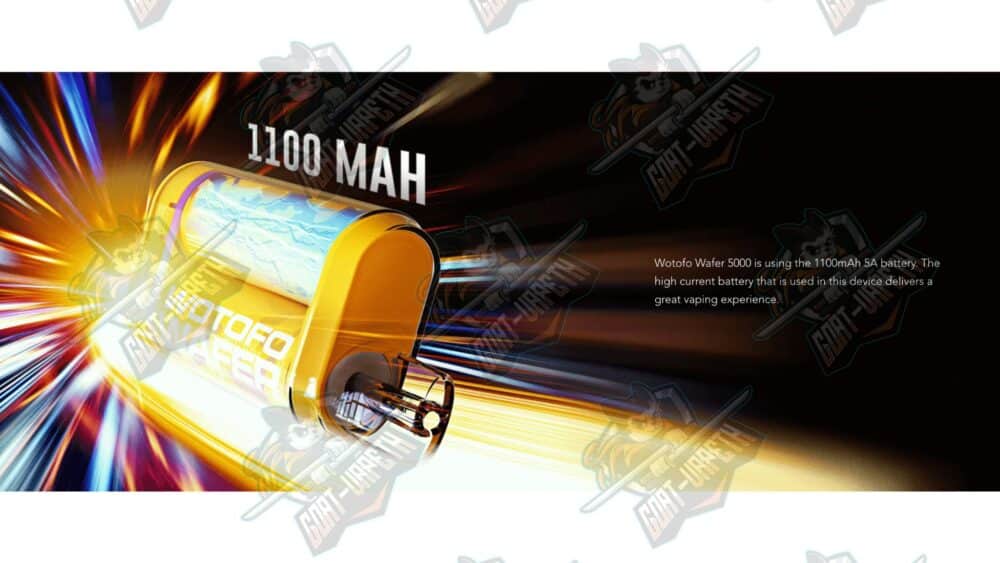 1100mAh 5A Battery
