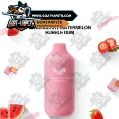 Yummy Bar SC6000 Puffs Strawberry Watermelon Bubble Gum