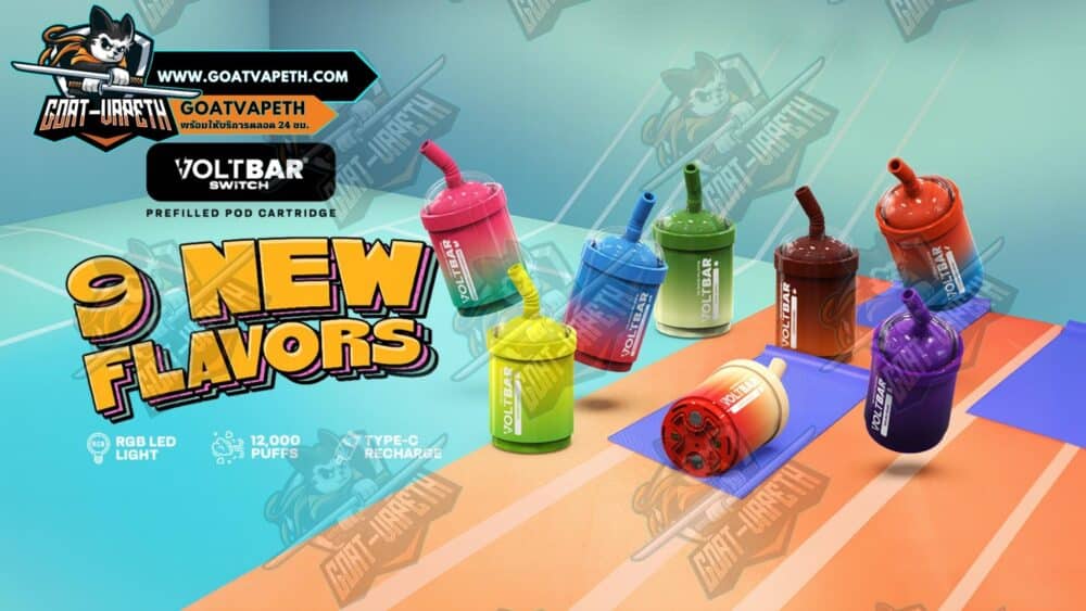 Voltbar Switch Prefilled Cartridge 12K Banner