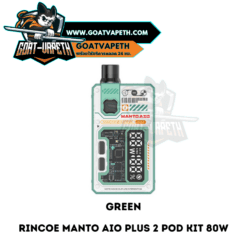 Rincoe Manto Aio Plus 2 Pod Kit Green