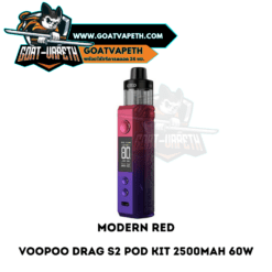 Voopoo Drag S2 Pod Kit Modern Red