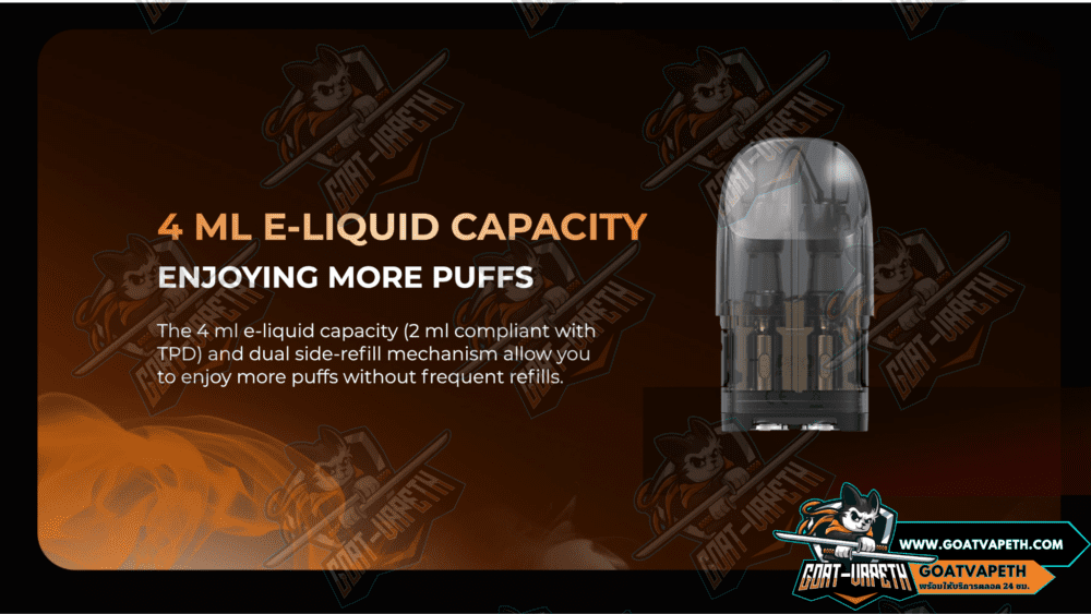 Uwell Caliburn Explorer Empty Pod Banner