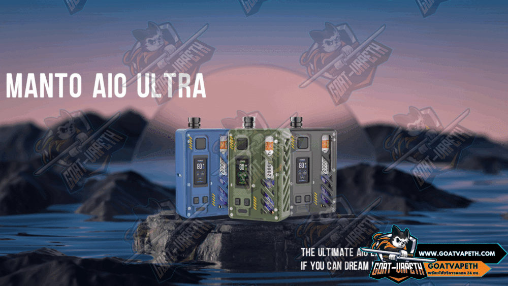 Banner Rincoe Manto Aio Ultra Empty Pod