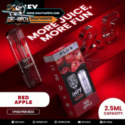 Infy Plus Pod 2.5ml Red Apple
