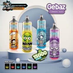 GEBAZ TORNADO 15000 PUFFS