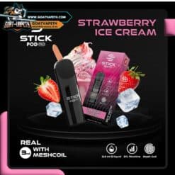 หัวพอต STICK PRO Strawberry Ice Cream