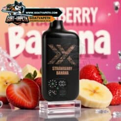 NEXAS X LEAFBAR 16000คำ Strawberry Banana