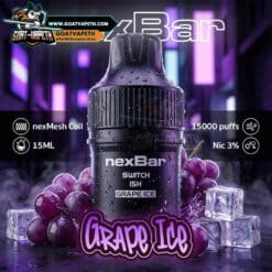 หัว NEXBAR SWITCH 15000คำ Grape Ice