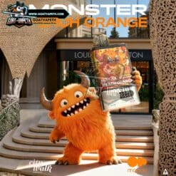 Mood Monster 14K Peach Orange