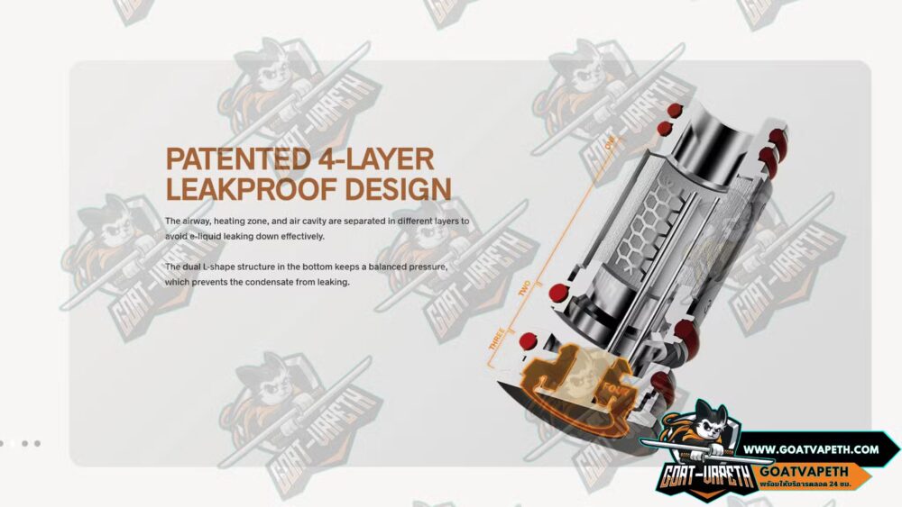 Pnp X 0.8 ohm Coil Patented 4 Layer Leakproof Design